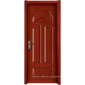 Puerta de madera MJ-211 para madera maciza con nueva pintura y diseño Simple